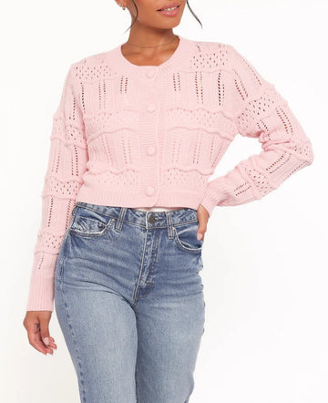 Cropped length sweater